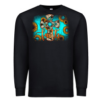 Black faith cross Premium Sweatshirt - JahusDesignShop