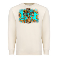 Sandshell faith cross Premium Sweatshirt - JahusDesignShop