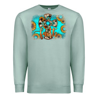 Seafoam faith cross Premium Sweatshirt - JahusDesignShop