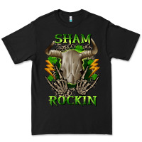 Black Sham rockin St. Patrick's Day Premium Tee - CowGirlArtShop
