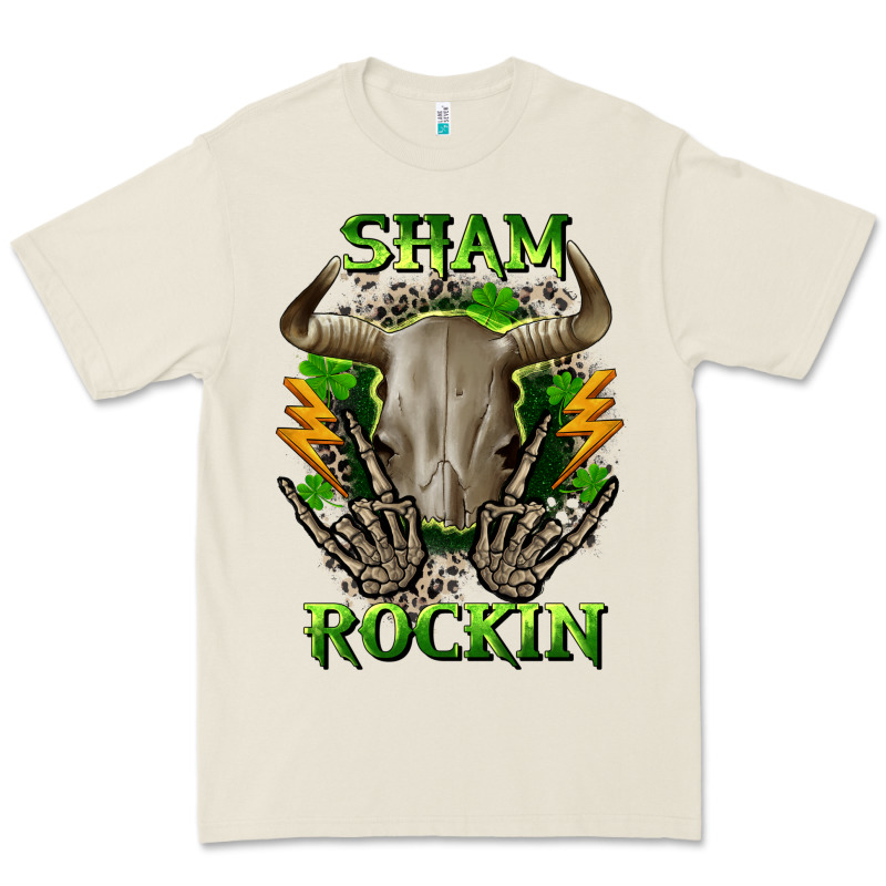 Sham Rockin St. Patrick's Day Premium Tee by CowGirlArtShop | Teevron