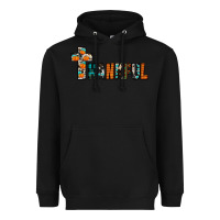 Black thankful Heavyweight Hoodie - JahusDesignShop