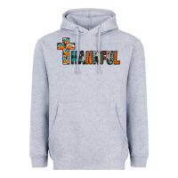 Heather Grey thankful Heavyweight Hoodie - JahusDesignShop