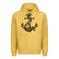 Antique Gold western anchor Premium Hoodie - RacoonDesign