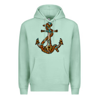 Seafoam western anchor Premium Hoodie - RacoonDesign