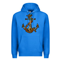 True Royal western anchor Premium Hoodie - RacoonDesign