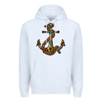 White western anchor Premium Hoodie - RacoonDesign