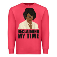 Cardinal maxine reclaiming my time funny political quote t shirt Premium Sweatshirt - baoMotion
