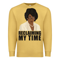 Antique Gold maxine reclaiming my time funny political quote t shirt Premium Sweatshirt - baoMotion