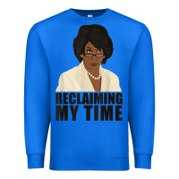 True Royal maxine reclaiming my time funny political quote t shirt Premium Sweatshirt - baoMotion