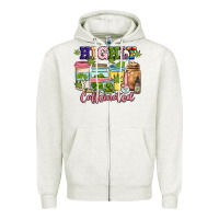 Oatmeal Heather highly caffeinated Zipper Hoodie - JahusDesignShop