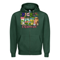 Sports Green highly caffeinated Zipper Hoodie - JahusDesignShop