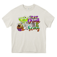 Cream eat drink and be scary Heavy Core Tee - CowGirlArtShop