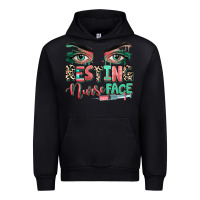Black resting nurse face Urban Hoodie - RanaPortraitStore