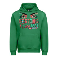 Emerald resting nurse face Urban Hoodie - RanaPortraitStore