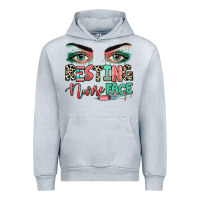 Heather Grey resting nurse face Urban Hoodie - RanaPortraitStore