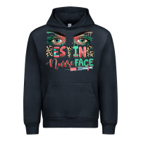 Navy resting nurse face Urban Hoodie - RanaPortraitStore