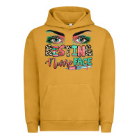 Pigment Peanut Butter resting nurse face Urban Hoodie - RanaPortraitStore