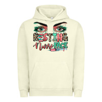 Pigment Pistachio resting nurse face Urban Hoodie - RanaPortraitStore