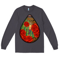 Smoke mexican teardrop Long Sleeve Tee - BundleAndBundleShop