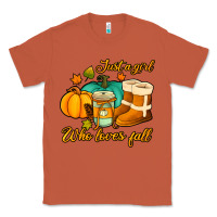 Copper just a girl who loves fall Classic Tee - Jasminsmagicworld