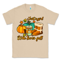 Mushroom just a girl who loves fall Classic Tee - Jasminsmagicworld