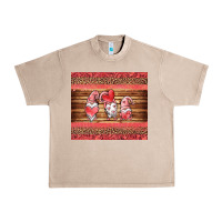 French Oak valentines day gnomes leopard Urban Heavy Tee - Jasminsmagicworld