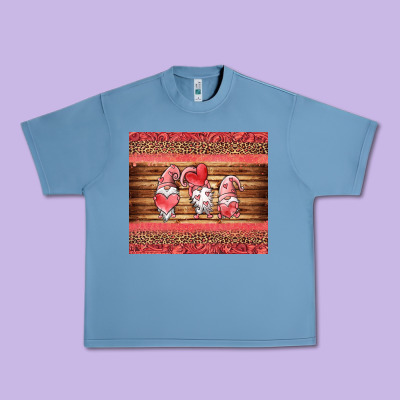 Valentines Day Gnomes Leopard Urban Heavy Tee Designed By Jasminsmagicworld