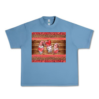 Pebble Blue valentines day gnomes leopard Urban Heavy Tee - Jasminsmagicworld