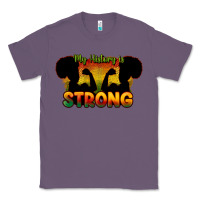 Lavender My history is strong Classic Tee - HowdyJamesFarm