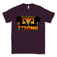 Plum My history is strong Classic Tee - HowdyJamesFarm
