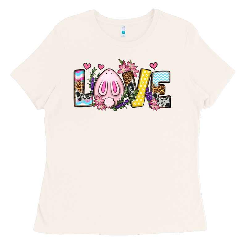 Easter Day Love Easter Ladies Tee by OliviaCreatesArt | Teevron