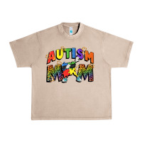 French Oak Autism mom Urban Heavy Tee - FaDigitalArtStudio