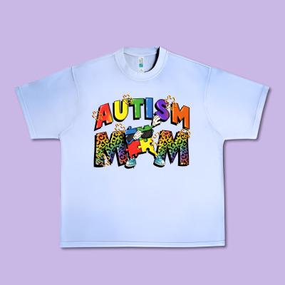 Autism Mom Urban Heavy Tee Designed By Fadigitalartstudio