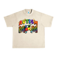 Sandshell Autism mom Urban Heavy Tee - FaDigitalArtStudio