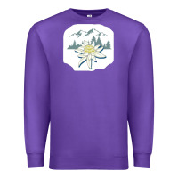 Purple roaring kitty 70987635 Premium Sweatshirt - baoMotion