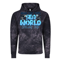 Cloud Black Whale Hello There Sea World Birthday Boy Vintage Hoodie - CowhideDigitalArt