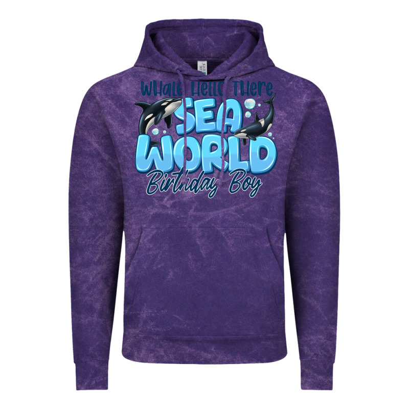 Whale Hello There Sea World Birthday Boy Vintage Hoodie by CowhideDigitalArt | Teevron