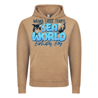Vintage Coffee Whale Hello There Sea World Birthday Boy Vintage Hoodie - CowhideDigitalArt
