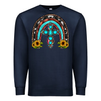 Navy cross rainbow Premium Sweatshirt - JahusDesignShop