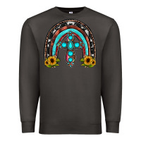 Smoke cross rainbow Premium Sweatshirt - JahusDesignShop
