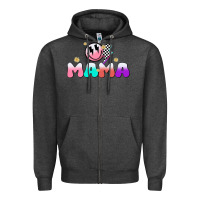 Charcoal Heather mama Zipper Hoodie - JahusDesignShop