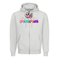 Dove Grey mama Zipper Hoodie - JahusDesignShop