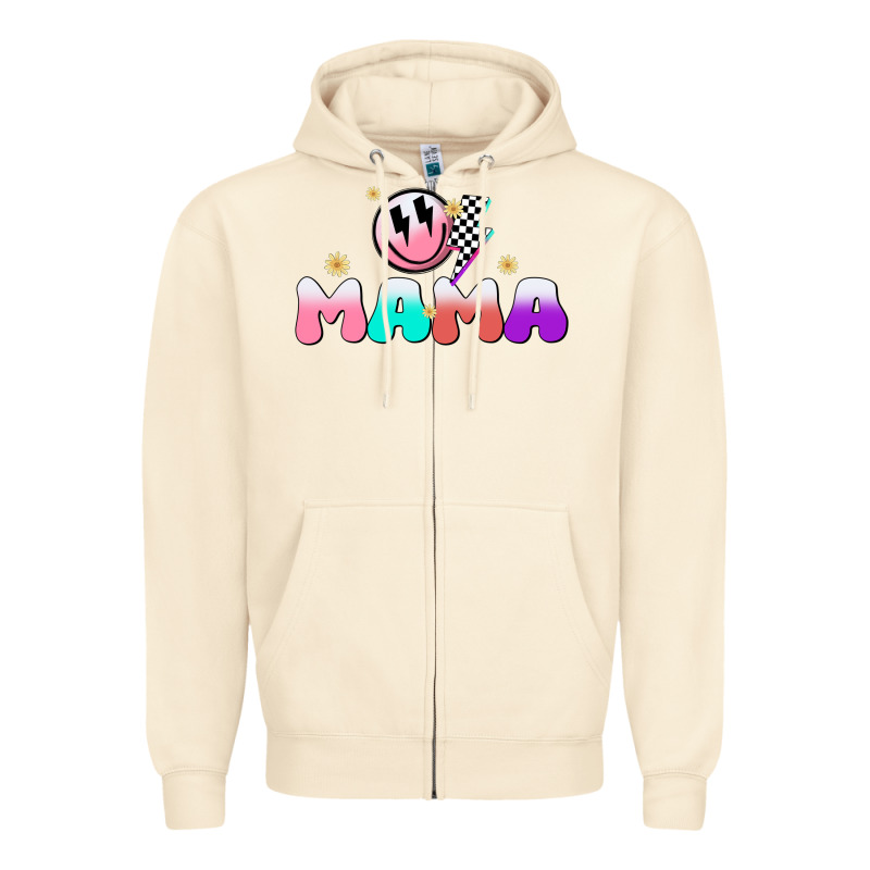 Mama Zipper Hoodie by JahusDesignShop | Teevron