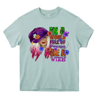 In A World Full Of Princesses Be A Witch Heavy Core Tee | Teevron
