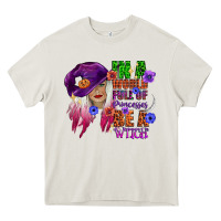 Cream in a world full of princesses be a witch Heavy Core Tee - CowGirlArtShop