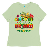 Matcha Cinco de drinko Ladies Tee - FaDigitalArtStudio
