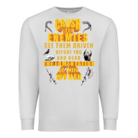 Dove Grey crushs your enemies merch Premium Sweatshirt - baoMotion