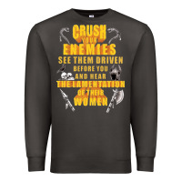 Smoke crushs your enemies merch Premium Sweatshirt - baoMotion