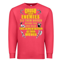 Cardinal crushs your enemies merch Premium Sweatshirt - baoMotion